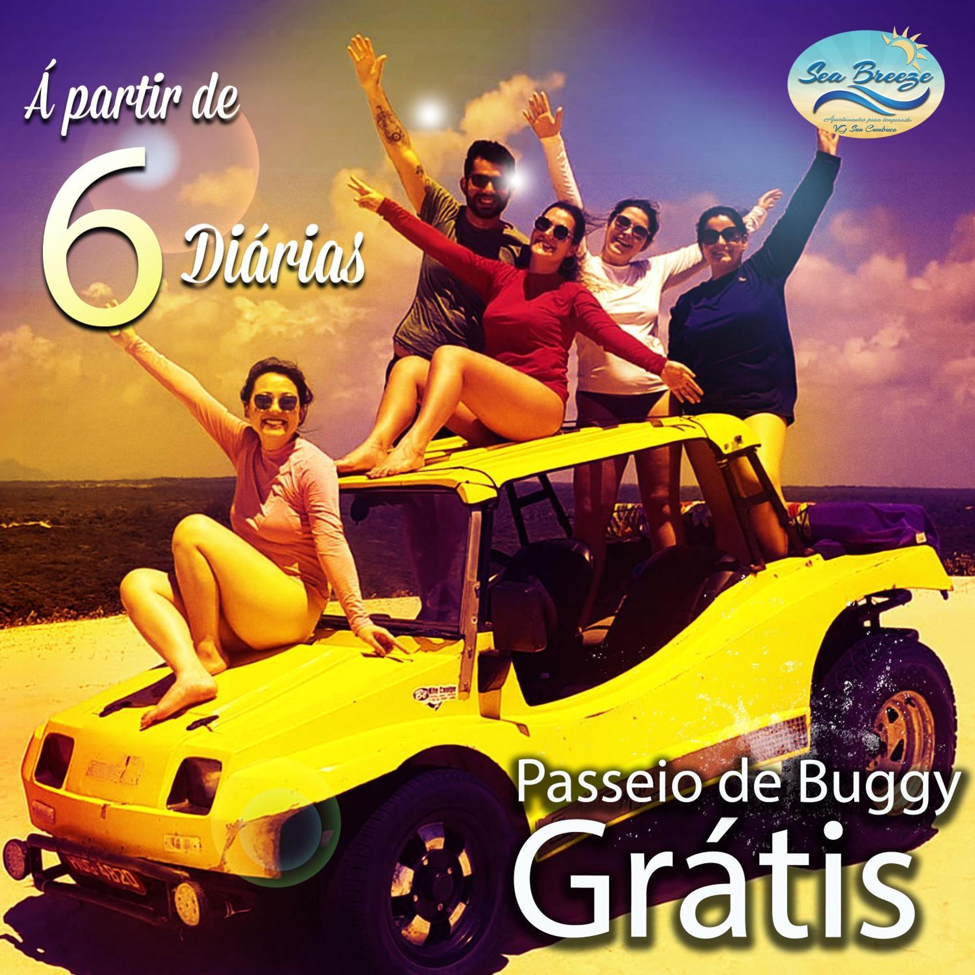 شقة Vg Sun Cumbuco Sea Breeze Vista Mar المظهر الخارجي الصورة